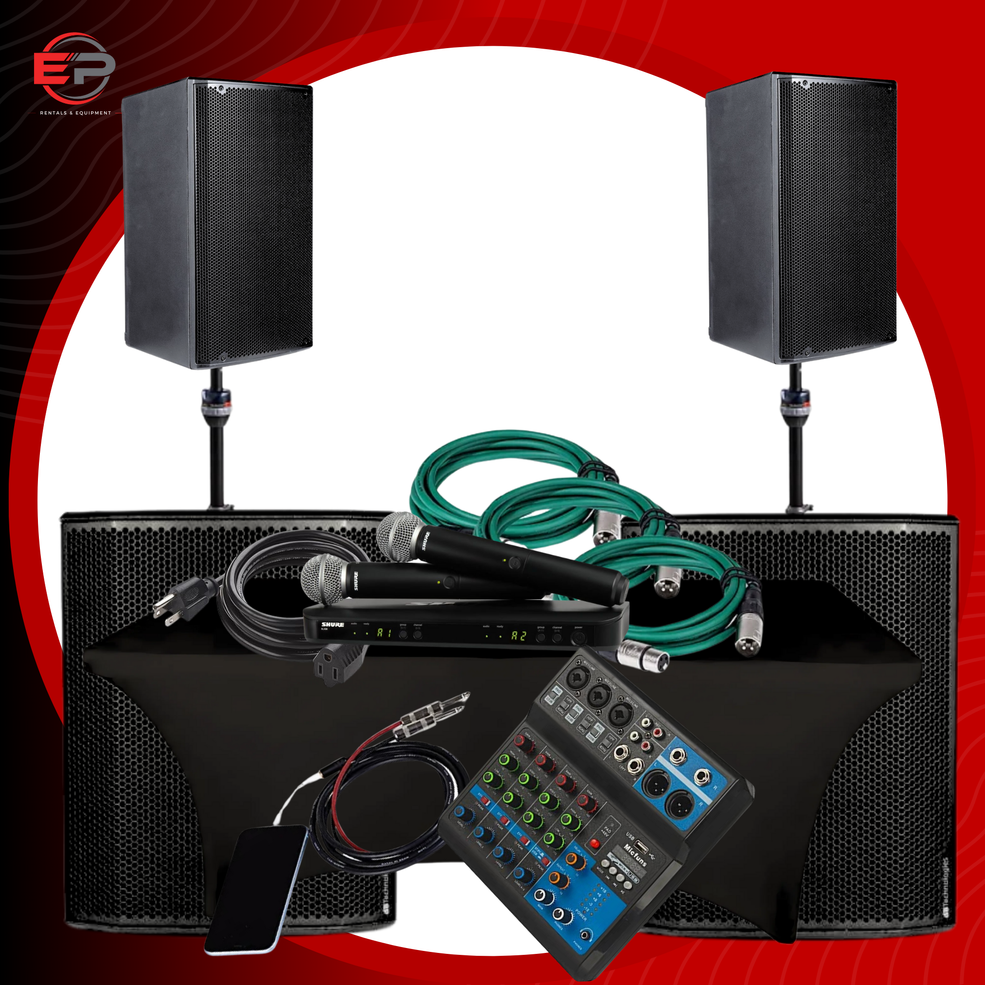 Standard Audio Package-Sound artwork- rental